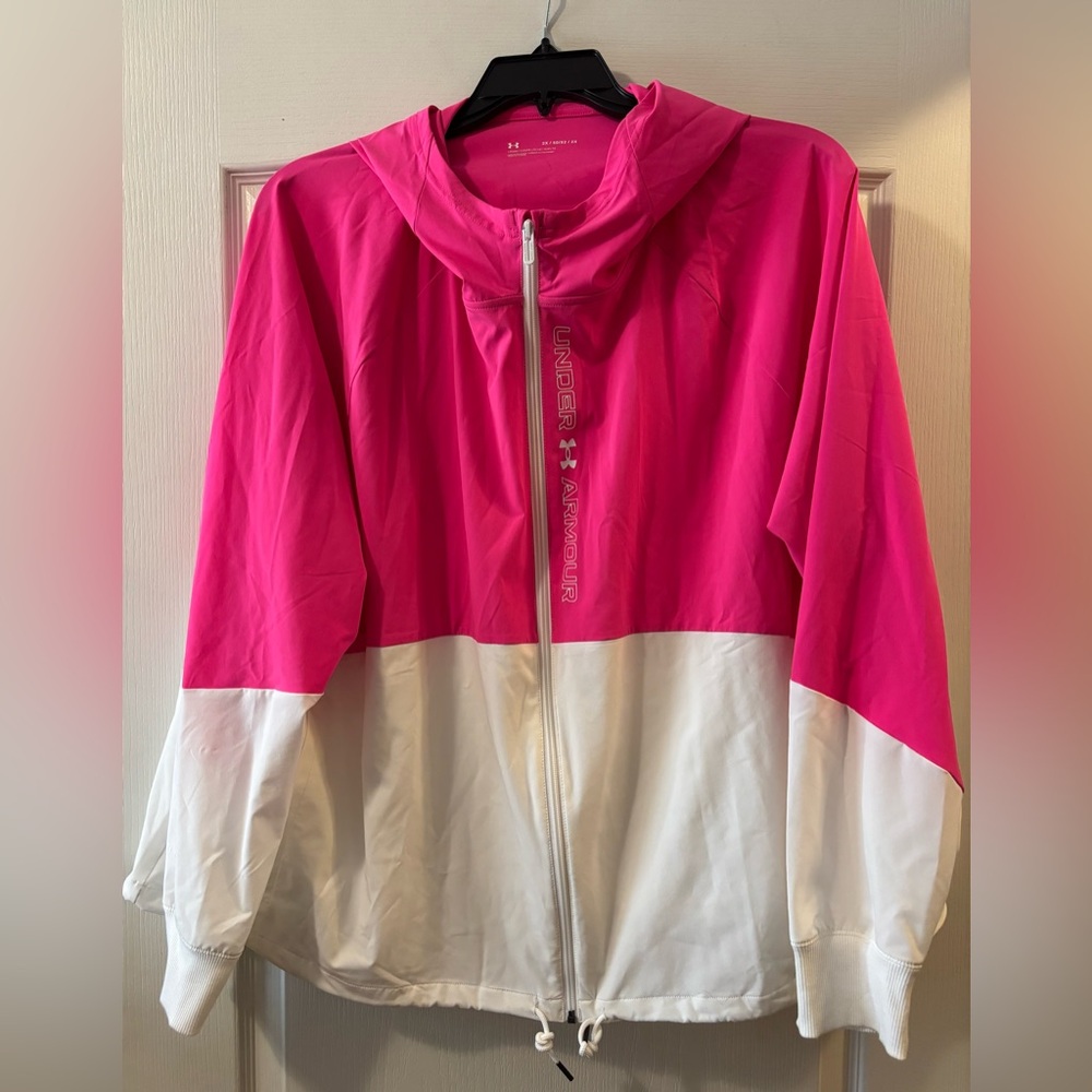 Women’s Under Armour Windbreaker Jacket, Sz 2X, NWOT